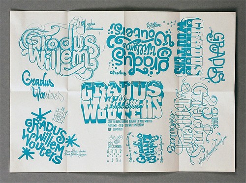 Job Wouters lettering & calligraphy